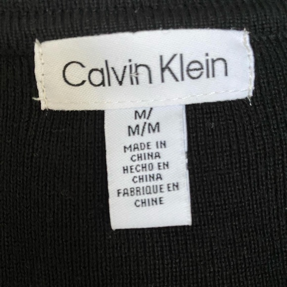 Calvin Klein Black Cardigan - Picture 2 of 4